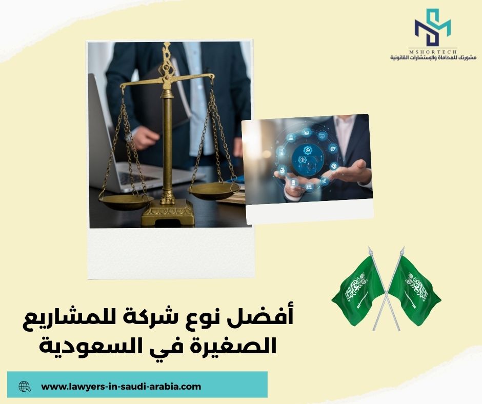 أفضل نوع شركة للمشاريع الصغيرة في السعودية