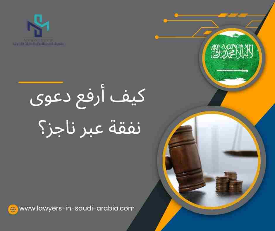 كيف أرفع دعوى نفقة عبر ناجز؟