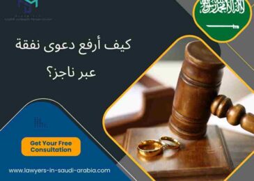 كيف أرفع دعوى نفقة عبر ناجز؟