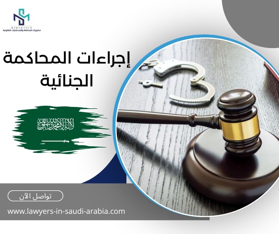 إجراءات المحاكمة الجنائية