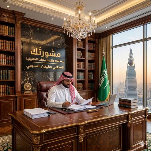 المحامي صنيتان السبيعي أفضل محامي في الرياض - مكتب مشورتك للمحاماة والاستشارات القانونية