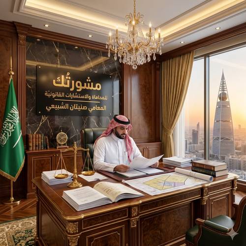 المحامي صنيتان السبيعي يقدم استشارة قانونية في قضايا العقارات بمكتب مشورتك للمحاماة بالرياض