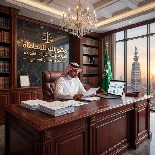 المحامي صنيتان السبيعي يراجع عقود تأسيس الشركات في مكتب مشورتك للمحاماة بالرياض