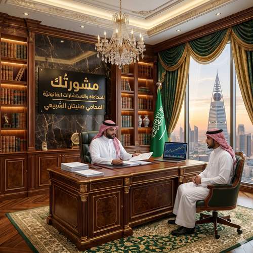 المحامي صنيتان السبيعي يقدم الاستشارات التجارية والقانونية في مكتب مشورتك للمحاماة بالرياض